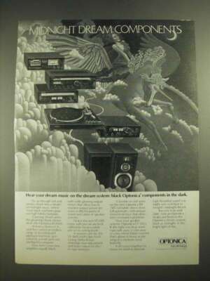 1978 Optonica Stereo Components Ad - RT-6505 Tape Deck, ST-3205 Tuner