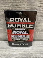 Authentic WWE Royal Rumble I Was There Pin Phoenix Arizona 2019 New In Package