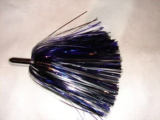 3 Mylar Skirt Bullet 6" Big Game Trolling FISHING LURE Mahi Wahoo Blue lot