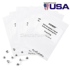 AZDENT Dental Orthodontic Metal Lingual Buttons Monoblock Bondable Rectangular