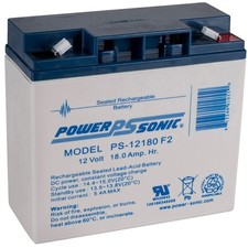 Power-Sonic PS-12180F2-PS-12180 12v 18Ah Lead...