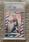 2024 Panini Prizm - Rookies Drake Maye #329 Red White & Blue Prizm (RC)