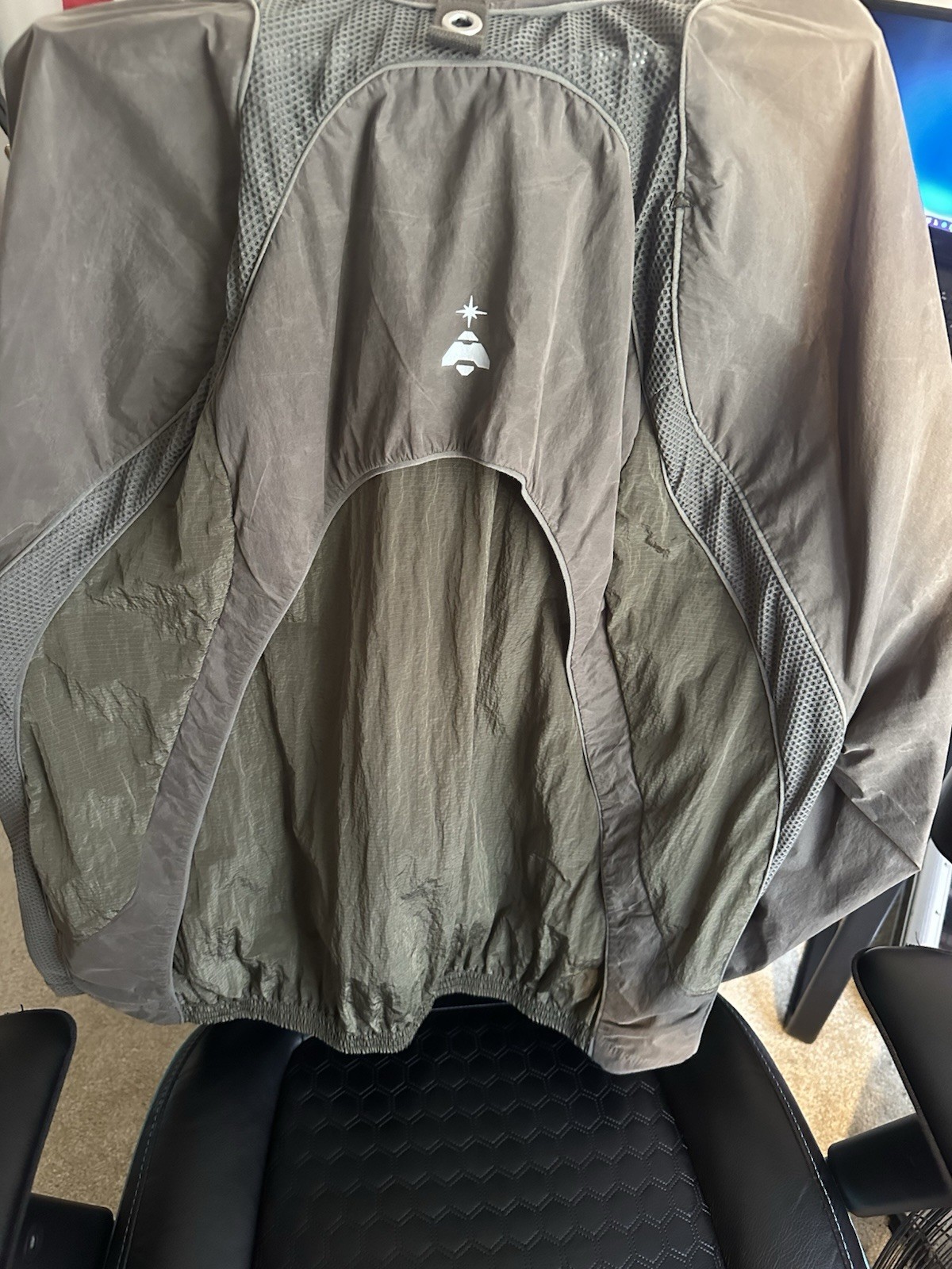 Hamcus P-02 Windbreaker(techwear) Jacket (2XL,asia 3xl) - second product detail image