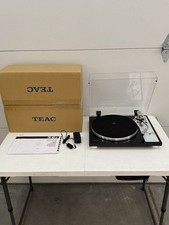 TEAC TN-4D-SE B Black Direct Drive Turntable B/ Sumiko MM Cartridge Minty Used