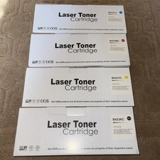 Image of 4 Large Toner Cartridge Bundle Compatible With Various Printers 