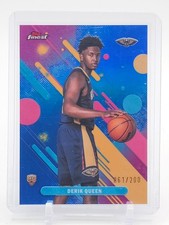 DERIK QUEEN 2024-25 TOPPS FINEST ROOKIE BLUE /200 #13 PELICANS Q0208