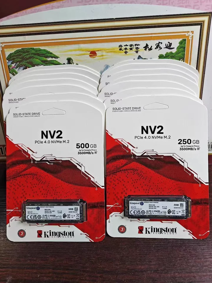 SSD interno Kingston NV2 1 TB M.2 2280 NVMe PCIe 4,0 Gen 4x4 hasta 3500 MBs Foto 3 de 4