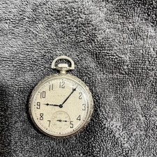 Vintage 1924 Elgin Pocket Watch 12s Size 7 Jewel Grade 303 Model 3 RUNNING