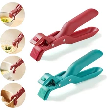New Bowl Gripper Anti-Scalding Hot Plate Tongs Bowl Clips Kitchen Gadget Tools