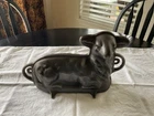 Vintage 2 Piece Cast Iron Lamb Mold No 866 Excellent Condition Griswold? 922/921