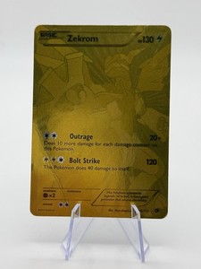pokemon gold zekrom card value (LP) Black & White Legendary Treasures 115/113 PKMN TAG TEAM rules  When your TAG TEAM is Knocked Out Pokemon Black & White Legendary
