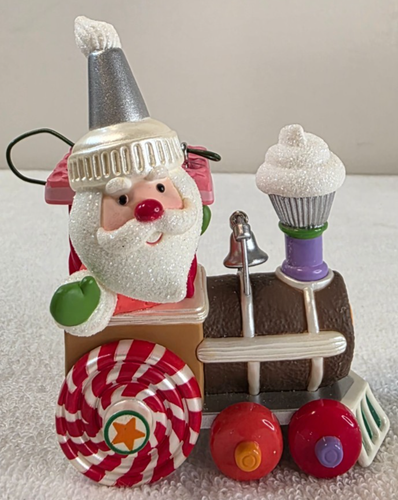 Hallmark Ornament Keepsake Santa’s Sweet Ride/ Santa Yuletide Treasures Set Of 3 - Picture 13 of 13