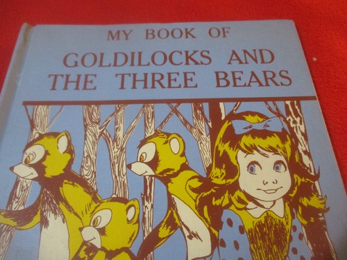 Vintage seltene Rarität Mein Buch der Goldlöckchen und die drei Bären Maxton - Bild 2 von 9
