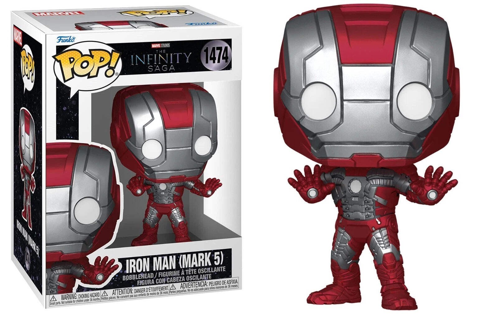 Funko Pop! Marvel Infinity Saga Iron Man Mark 5 V Figure #14