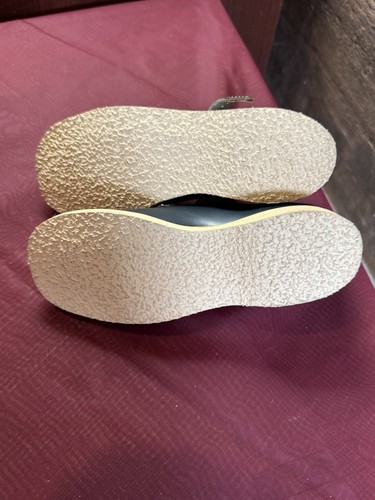 Vintage Geary’s Navy Oxford Mary Jane Double Buckle Shoes Nos 10.5 C - Bild 7 von 11