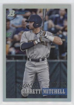 2021 Bowman Heritage Prospects Chrome Refractor /199 Garrett Mitchell #227 vc5