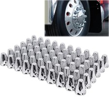 33mm Push On Lug Nut Covers 60 Pack, 33mm X 2-5/8" Plastic 33 mm 67 mm