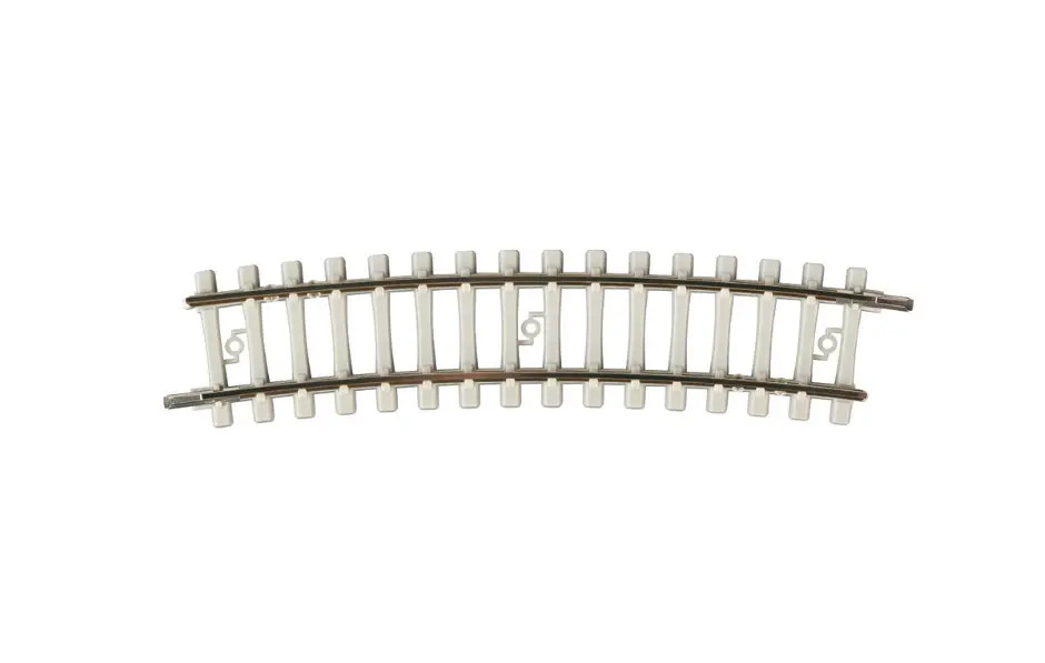TRIX Rail courbe R2a (261,8 mm) - 15° Minitrix Béton - Trix 14511