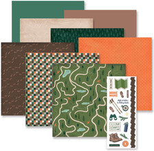 Creative Memories "Hiking Memories" Project Recipe Kit: Paper/Stickers -LIMITED