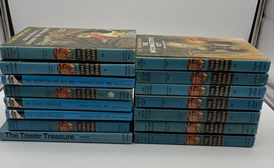 The Hardy Boys Franklin W. Dixon Lot of 15 Hardcover Books Various Titles