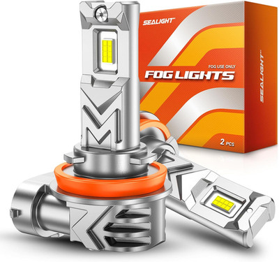 H8/H16/H11 LED Fog Light Bulb, 17,000 Lumens 6500K White Light, 800% Brightness