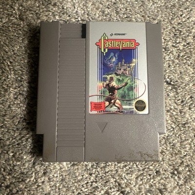 1987 Castlevania (Nintendo NES) Authentic Cartridge - TESTED-VINTAGE