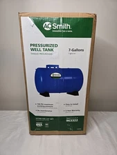AO Smith LPT-7H 7 Gal Horizontal Well Pressure Bladder Tank 100 PSI Max