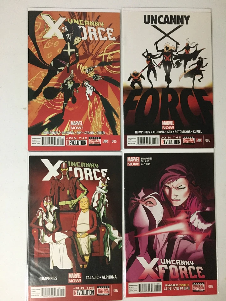 Uncanny X-Force (2013) Vol. 2 Lot of 17 Comics - Complete Series Issues #1-17 - Image 3 of 4