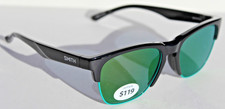 SMITH OPTICS Haywire Sunglasses Black/ChromaPop Green Mirror NEW