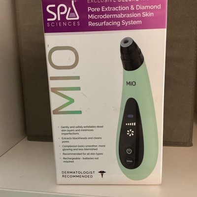 Spa Sciences MIO Diamond Microdermabrasion Blackhead Remover, Pore Suction Tool 