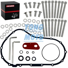 Primary Cover Gasket & Clutch Screw Bolt Seal Kit for Harley Forty Eight XL1200X