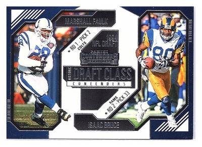 2024 Panini Contenders #14 Isaac Bruce / Marshall Faulk Draft Class Contenders