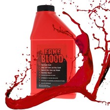 Realistic Fake Blood - True Blood Color, Authentic Flow for Halloween  Effects