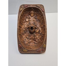 Multi Products Nut Bowl Faux Wood Plastic Resin Vintage 1950s Mid Century Boho