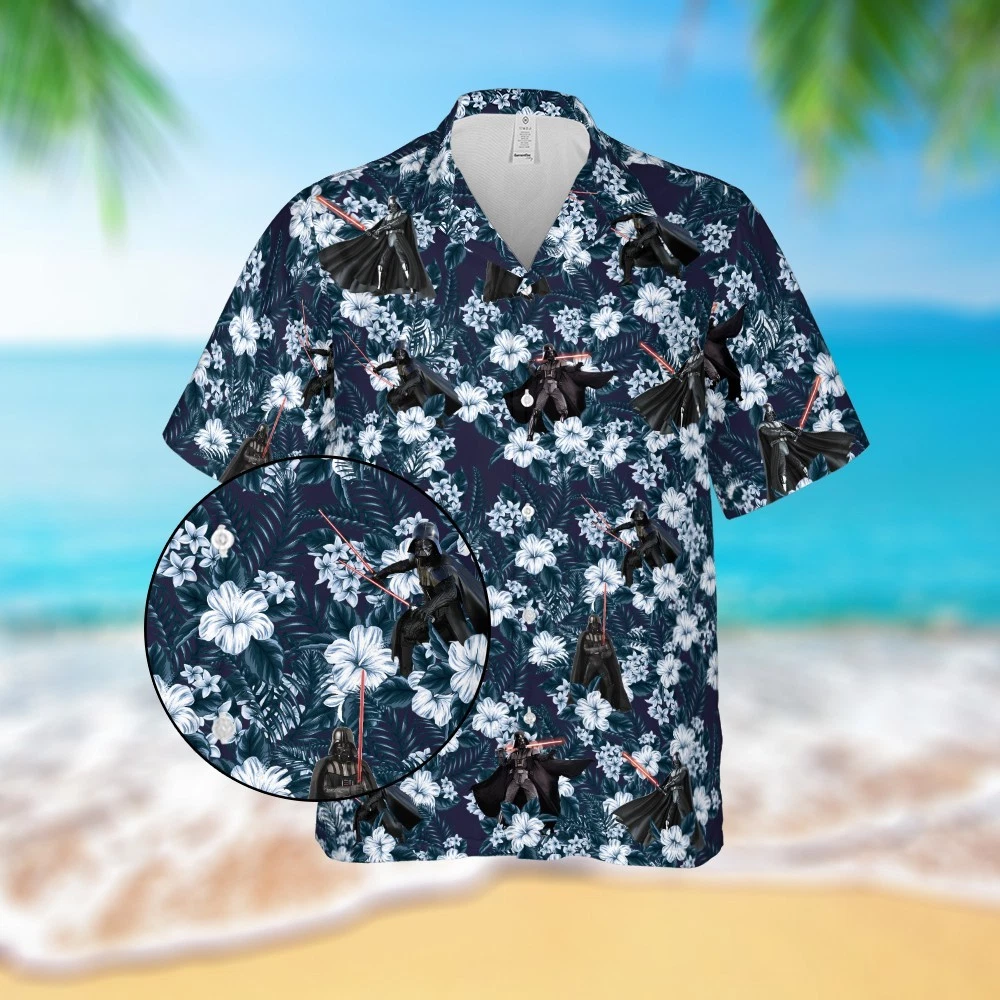 Darth Vader  Hawaiian Shirt Button Down Shirt