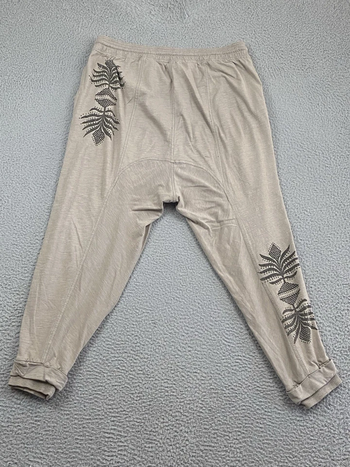 Pantalón Jogger Slouchy de Práctica Diaria Anthropologie Salón Suelto Costero Taupe L Foto 2 de 4