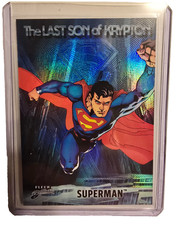 🔥🔥🔥🔥Fleer Brilliants -SUPER RARE  Superman LSK-13  The Last Son Of Krypton 