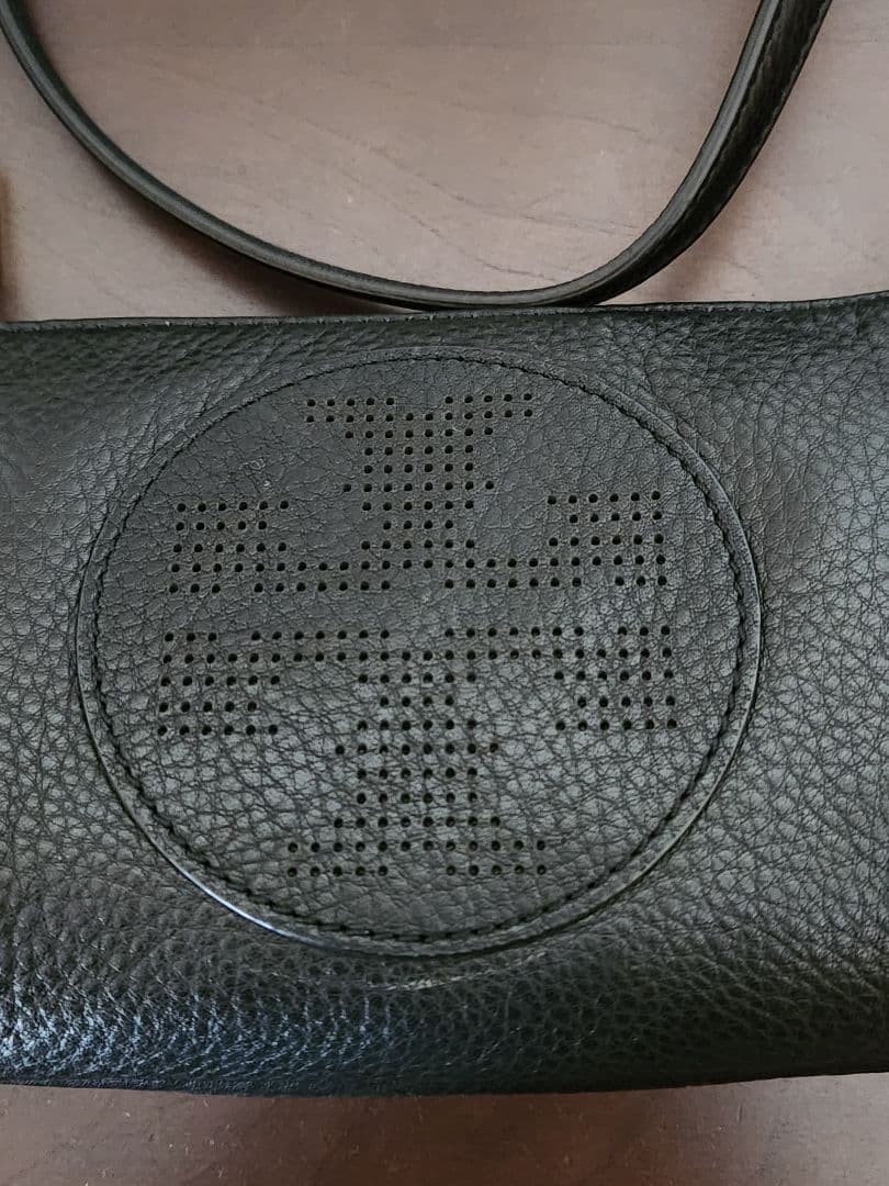 Tory Burch Mini Shoulder Bag Leather Black Zipper Women's From Japan thumbnail 19