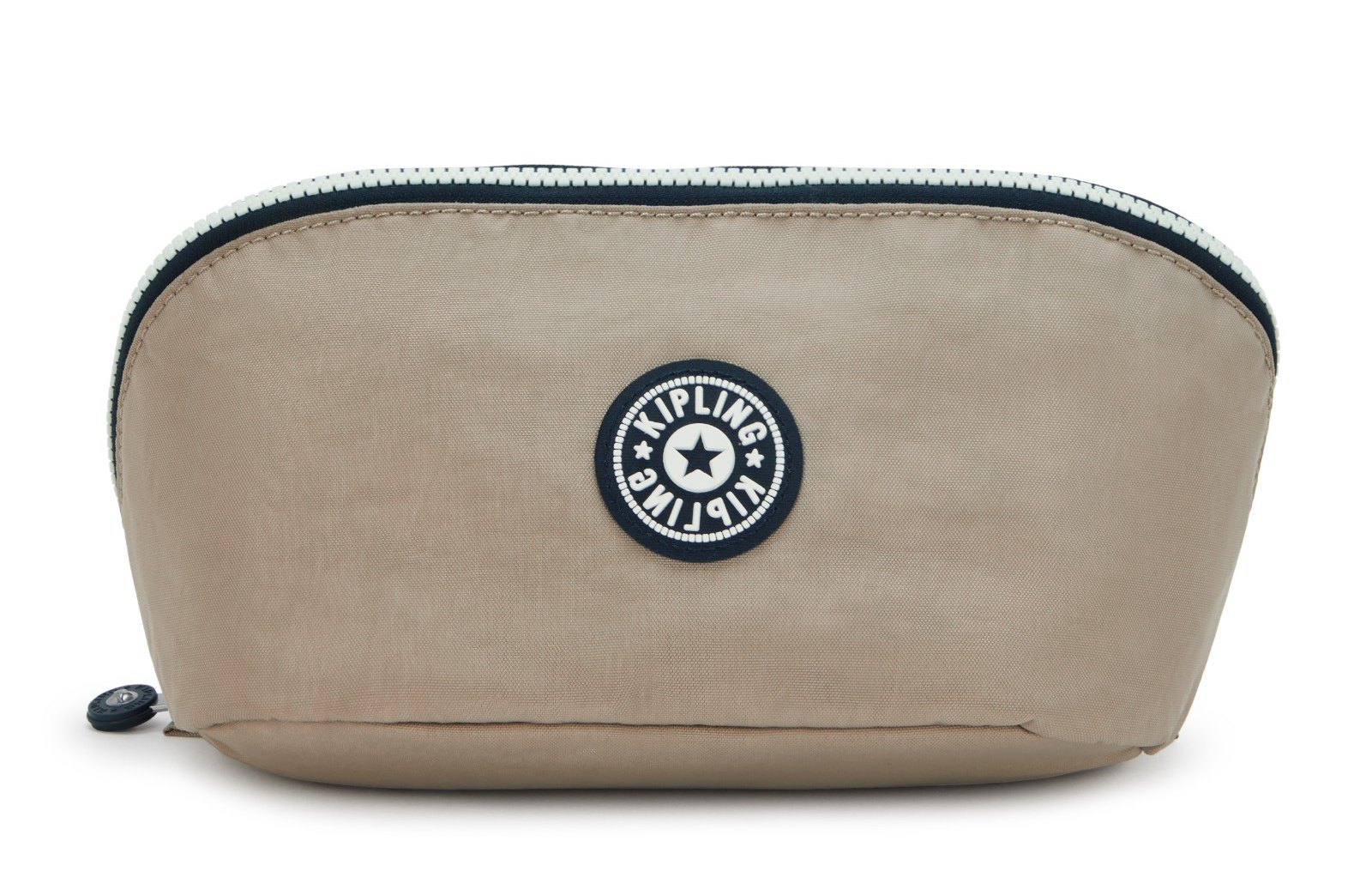 Kipling MIRKO M Large Toiletry Bag with Pockets - Soft Taupe Combo RRP £44