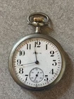 Antique Elgin Open Faced Pocket Watch