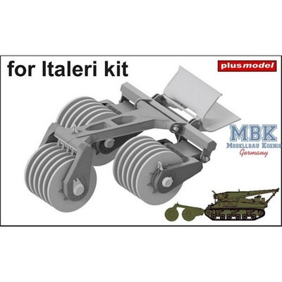 PLUS MODELS PL599 T1E1 US Sherman mine exploder (Italeri)