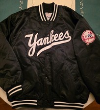 Vintage Majestic MLB New York Yankees Satin Jacket Size XL