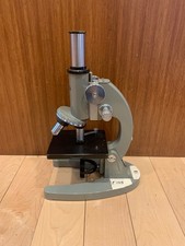 Olympus Elgeet Tokyo Japan Microscope #294100 with 2 lenses 10 and 40