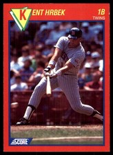 Kent Hrbek 1989 Score Baseball's 100 Hottest Players #14 Twins MLB READ