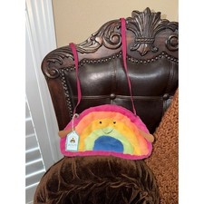 Jellycat Amuseable Rainbow Bag Plush Crossbod...