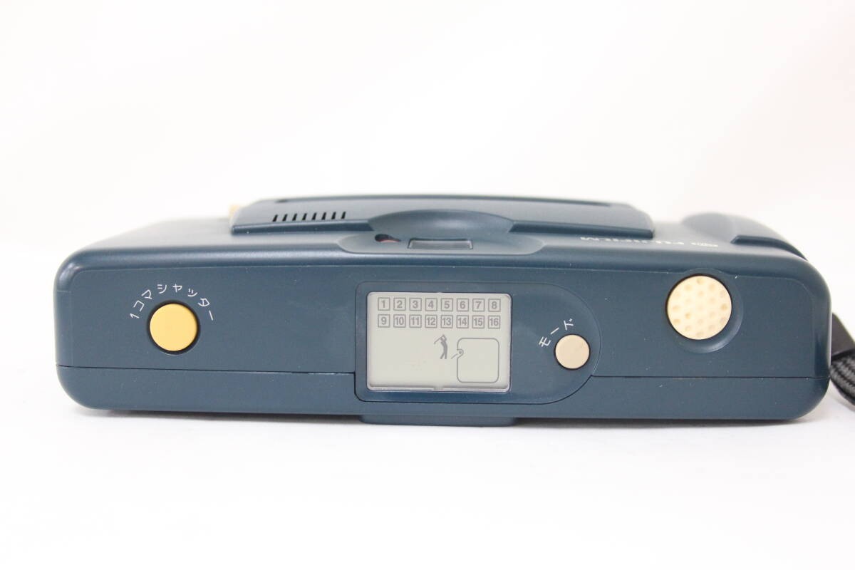 FUJIFILM 富士フイルム RENSHA CARDIA Byu-N 16 Fujifilm Rensha Cardia Byu-n 16 Compact Film Camera Blue F/S