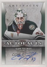 2021-22 Upper Deck Artifacts Auto Facts Cam Talbot #AF-CT Auto 0g27
