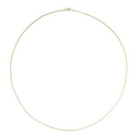 Cavill Panzerkette 70Cm 925 Sterling Silber 18K Goldplattiert Schmuck
