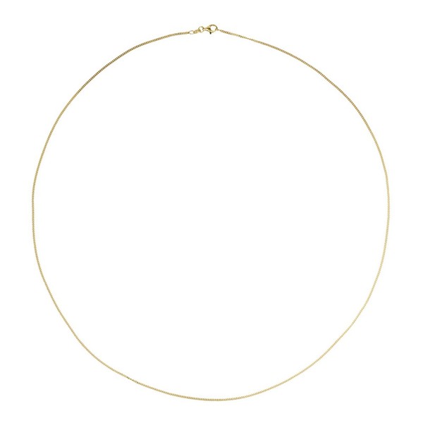 Cavill Panzerkette 70Cm 925 Sterling Silber 18K Goldplattiert Schmuck-image