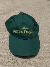 Disney Pete's Dragon Hat Cap Strap Back Green Embroidered Mens Baseball Movie